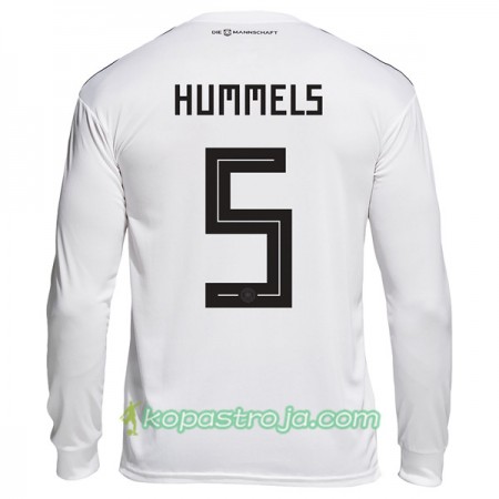 Billiga Fotbollströjor Tyskland Hummels 5 WM 2018 Hemma tröja Långärmad